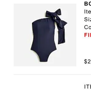 Jcrew Bathing Suit